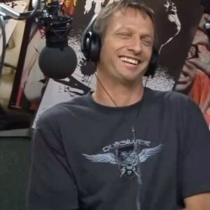Anna Vocino Instagram - Extorting Tony Hawk #freeradio @annavocino @tonyhawk