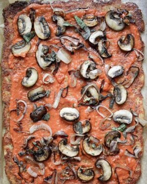 Anna Vocino Instagram - * Hit “save” so you can come back to this post
Pork Rind Pizza Crust is low carb, NSNG, and a little piece of heaven. Make it #dairyfree or dairy full, your choice! Top it with shrooms and herbs! No Pumpkin Marinara?! No Problem, use your favorite Eat Happy Sauce!
https://annavocino.com/new-recipe-pork-rind-pizza-crust-with-pumpkin-marinara-shrooms-and-herbs/
Link in Bio

#food #instagram #love #celiac #lowcarbrecipes #photography #glutenfree #photooftheday

Organic Spice Mixes and Marinaras at Eat Happy Kitchen
EatHappyKitchen.com 🍅🌿🥩🌮