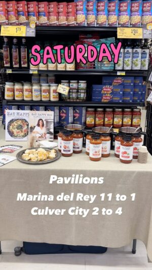Anna Vocino Instagram - Pasta sauce is on sale at all pavilions, SoCal $8.99 per jar. What a steel! If you’re on the west side today come visit me.
