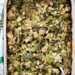 Anna Vocino Instagram - * Save this post for later
Get cozy with this Brussels Sprout, Leek and Apple Casserole! It's  game-changer that will have you feeling warm and fuzzy all year long.  #ComfortFood #CasseroleLove #RecipeInspo #FoodieFavs https://annavocino.com/roasted-brussels-sprouts-leeks-apple/
Link in Bio

#food #instagram #love #celiac #lowcarbrecipes #photography #glutenfree #photooftheday

Organic Spice Mixes and Marinaras at Eat Happy Kitchen
EatHappyKitchen.com 🍅🌿🥩🌮