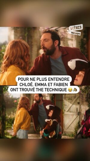 Anne-Elisabeth Blateau Instagram - “On prend un écouteur chacun et on se bouche l’autre oreille avec du coton” 
Quand Chloé raconte l’histoire du poney Shetland, Emma et Fabien cherchent à tout prix un moyen de ne plus l’entendre 😂
 
#SDM, du lundi au vendredi à 20.30 📺