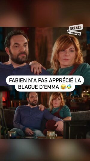 Anne-Elisabeth Blateau Instagram - « C’est pas un saumon qui va sortir de moi ! » 😂
Quand une simple question tourne mal pour Fabien et Emma ! 

#SDM, du lundi au vendredi à 20.30