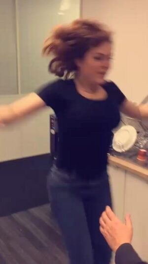 Anne-Elisabeth Blateau Instagram - Quand Dirty Dancing réussit. À peu près…