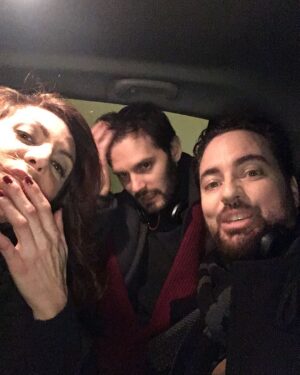 Anne-Elisabeth Blateau Instagram - Tournage #zone franche @loiclegendre @hugobeckeroff