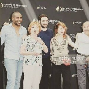 Anne-Elisabeth Blateau Instagram - La belle équipe 😍#ftvmontecarlo2017 #scenesdemenages #photocall #redcarpet #monaco @david_mora_officiel @amelieetasse @loupdenis.elion