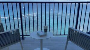 Anne Leighton Instagram - Morning gratitude 🌊☕️📖🌺🏝️☀️.
.
.
.
#mornings #gratitude #coffee #book #waves #ocean #sunshine #surf #mothernature #healing #work #happy #peace
