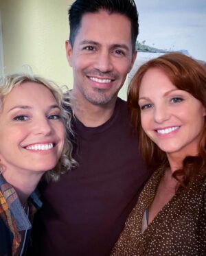 Anne Leighton Instagram - *Shot long before the strike (February), as I stand by our strike and negotiations with SAG-AFTRA and all our members.

Tonight’s the night 9pm @magnumpi with these amazing two thespians @perdita_weeks_  and @jayhernandez001 - who were so incredibly fun to work with (Perdita will keep you in stiches 👯‍♀️), super talented and far too charismatic for this show to end. 

So thrilled to work with  the man of action, gentle giant @bennyboom who directed the episode 💫
 
Super cool to have our stunt scenes directed by the one and only #ericmorris 💪🏼

From top to bottom, cast and crew were all cool cats. Thank you for this treat @jencooperphoto & @jameylinds and my agents @gvatalent 🏆

#mahalo #magnumpi #nbc #hawaii #waikiki 🌺🌊🤙🏻