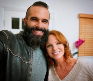 Anne Leighton Instagram - FINALLY 🎉🎉🎉 after all these years, some screen time magic with my long time friend Chris Wolfe, having become dear friends when we met at Ivana Chubbuck Studio forever ago when we were just LA kids.  Apart from your dashing good looks and whip sharp chops, beautiful husbandry and magical fathering of FOUR 😳 🙏🏻♥️ your biggest talent lies in the size of your heart and those of us lucky enough to call you FRIEND. You are just that, adore you Chris, and tons more magical things coming your way✨ #actor #friends #reunited #ivanachubbuck #alum