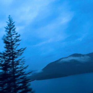 Anne Leighton Instagram - A new year begins ⌛️Morning glistens hope like dew across the horizon, as I ride mountainside up this long, windy road. The fog hangs low in the distance, as if to rest from the year’s long journey upon the branches of nature’s beauty. Enveloped by a sapphire sky and swirls of the crisp cold winter’s air, I’m immersed to the behemoth of this terrain to swallow me whole and whisper the secrets of life. I am left simple and renewed. Mother Nature’s law always brings truth, and me to my knees.  

My wish this year is the end to war and global healing 🌎❤️‍🩹🕊️

#writtenbyme ✍🏼