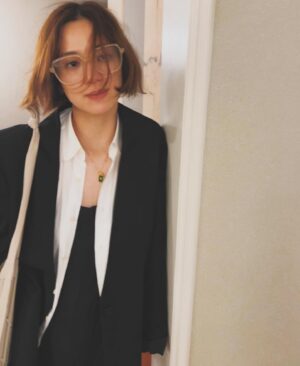 Anne Nakamura Instagram - 🤖
@tods / Jacket
@gentlemonster / 👓
@goossens_paris @georgjensen