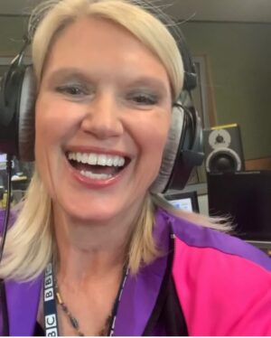 Anneka Rice Instagram - Hello everyone. Are you getting ready for Xmas morning! I’ll be live from 10-12pm with all your nostalgic favourites. Let Puff the Magic Dragon accompany your Sugar Puffs. Or something from Frozen as you attempt a Xmas morning walk. Email me anneka@bbc.co.uk to make a request. You might want a shout out as you’re driving to see Uncle Bulgaria…(We will be playing The Wombles!). Or a special shout-out to loved ones who can’t be with you.  We cover the whole gambit of ludicrous songs so try us! @bbcradio2 #juniorchoice #xmas