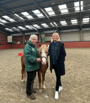 Anneka Rice Instagram - We built this sodding great arena in 72 hours on #ChallengeAnneka 30 years ago!!! Joyful morning with CEO Sister Mary Joy @wsponycentre to talk about a big 30th celebration. Over the 30 years the centre has helped hundreds of troubled children to ride out of the rain. The arena has been life-changing. I’ve seen first-hand this work. An autistic 5 year old, screaming and anxious, sits on a pony and is calm within seconds. I loved this Challenge - it’s on YouTube if you want to watch it. It involved prisoners from Wormwood Scrubs coming to help and Sister Mary Joy sleeping on the common with the ponies while the work was done… it’s joyful! The prisoners were a bit naughty and we ended up on the front page of The Sun. 😬. But Sister Mary Joy stayed in touch with them for decades. @RDAUK #wormwoodscrubsponycentre #challenge #ponies #ridingforthedisabled #redemption #30 #anniversary