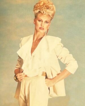 Anneline Kriel Instagram - #missworld1974_annelinekriel #80sfashion