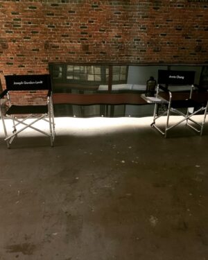 Annie Chang Instagram - This is from my first day of work on Super Pumped.  Was trying to act calm even though inside I was exploding. This Sunday, 2/27 on Showtime. #superpumped #showtime