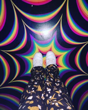 Annie Chang Instagram - Omega Mart is a new obsession #meowwolf #omegamart #ALD #550