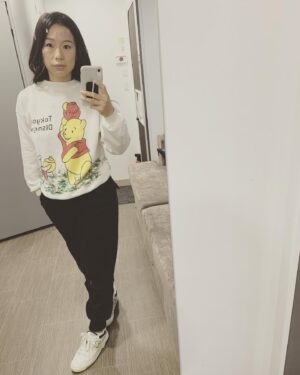 Annie Chang Instagram - It’s a #newbalance #aimeleondore and #winniethepooh #disney kind of day.  Thanks @mobythrift