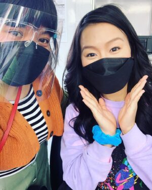 Annie Chang Instagram - Season finale of @superpumpedsho tonight!  Here are photos of my last day of work.  Thank you @haruyominmin and @christytagatac for taking such good care of me.  enjoy!! #superpumped #showtime #uber