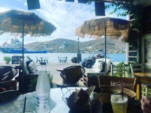 Annie Chang Instagram - Got off the ferry at the wrong island-meant to go to Santorini and accidentally got off at Ios, so had lunch at @alloiosisland with the most amazing woman working there and hands down the best food so far this entire trip. Another reminder yet again that there are no mistakes - it’s just all an adventure. #iosisland #greece #vacation #summer