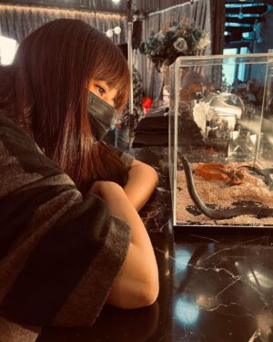 Annie Liu Instagram - 可愛的小黑