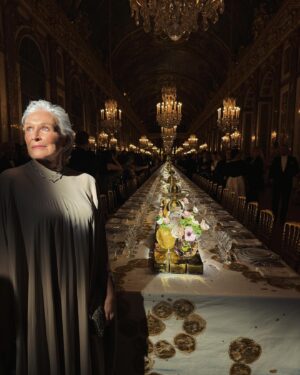 Annie Starke Instagram - The most beautiful evening I’ve ever experienced. Thank you @dior and joyeux 400th anniversaire Château Versailles ♥️