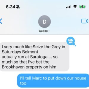 Annie Starke Instagram - If it’s about boats, gardens, the Yankees or horses, John Starke is your guy.

Happy Father’s Day to the 🐐 💙