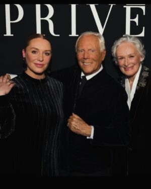 Annie Starke Instagram - Merci merci MERCI @giorgioarmani ♥️🙏🏼🇫🇷