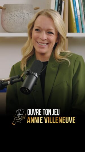 Annie Villeneuve Instagram - Pour le 50e épisode d’Ouvre ton jeu, @annievofficiel se révèle avec une grande générosité. 🙏

Disponible dès maintenant sur YouTube, Patreon, Spotify et Apple Podcasts!
