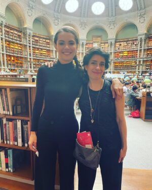 Annika Pampel Instagram - We live in #LA and #NYC and meet up in #paris to look at some #books at the #bibliothequenationale because what else would we be doing:)…