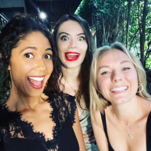 Annika Pampel Instagram - We actually put makeup on and then ordered #cottoncandy