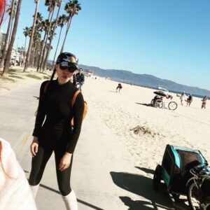 Annika Pampel Instagram - Missed the dress-for-the-beach memo:) but who cares… what a #blast