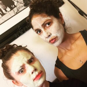 Annika Pampel Instagram - #saturdaynight #serious #rager #masquerade #eyebrows … shit… I can’t draw within the lines… ugh