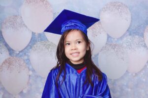 Annisa Pagih Instagram - First step, first word, and now first ‘graduation’ photo from her preschool 🥹 As parents, we are supposed to teach our kids. But I’ve learned just as much from you. Thank you for showing me how to be brave, outspoken, generous, independent, helpful and most importantly, kind-hearted girl 🤍 high five to many more memories!