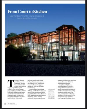 Annisa Pagih Instagram - Thank you @robbreportindonesia for featuring my article! Take a peek at my take on the Prime Rib Rendang at Jericho Tennis Club Vancouver, in their latest ‘Best Of The Best’ 1st annual edition ⭐️⭐️⭐️⭐️⭐️

Big shoutout to ma chérie @cherylmarella and Executive Chef David Beston for the Collab ✨