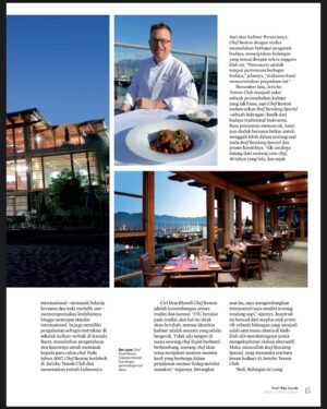 Annisa Pagih Instagram - Thank you @robbreportindonesia for featuring my article! Take a peek at my take on the Prime Rib Rendang at Jericho Tennis Club Vancouver, in their latest ‘Best Of The Best’ 1st annual edition ⭐️⭐️⭐️⭐️⭐️

Big shoutout to ma chérie @cherylmarella and Executive Chef David Beston for the Collab ✨
