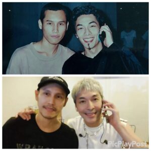Anon Saisangcharn Instagram - “ พี่ครับ จำผมได้มั้ยครับ นี่คับรูปที่ถ่ายด้วยกันเมื่อ…ปีที่แล้ว ”  เราลองมาถ่ายกันดีกว่าว่า …กี่ปี? ( สังเกตดีๆมีสิ่งที่บอกเวลาอยู่ในนั้น 🤣🤣🤣) เริ่ม!!! … ( cr… เจ้าของภาพ ขอโทษพี่ลืมชื่อ555 )