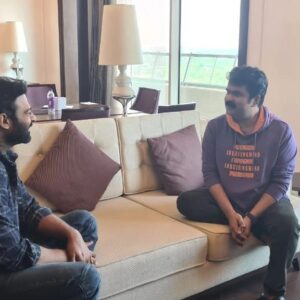 Anoop Menon Instagram - Thankyou dear Prabhas for the love you showered on 21 grams...21 grams reaches you on March 18th..all the very best for your Radhe shyam..