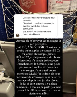 Anouchka Henchoz Instagram - A toi qui voit toute la vie en noir ou blanc. Qui veut créer des camps et séparer. A toi aussi qui veut pourrir tous mes posts, je t’en mets un exprès pour que tu puisses déverser ce que tu as à déverser. D’ailleurs à la base je voulais balancer les messages de rageux qui nous traitent de raciste, qui espèrent que ma grand-mère ira en enfer et encore je vous épargne les plus violents. Mais en fait non…. Je ne vais pas donner encore plus de caviar au cochon. Mais pour éviter que les gens viennent encore m’écrire sous mes photos «hey regarde tu as vu l’émission » oui j’ai vu. Enfin si on peut appeler ça une émission car @rtiofficiel et @cmidirti ne peuvent pas être des professionnels c’est impossible. Pas quand on laisse une femme propager autant de mensonges sans avoir vérifié les sources. Pas quand on prend le contenu privé d’une personne pour l’afficher ainsi. Divulguer son nom complet et dérouler le fil de sa vie. Sans son consentement et sans lui avoir demandé son avis. Car ils ont menti sur le plateau JAMAIS je n’ai eu de contact avec vous. Alors sortez-moi les preuves pour le tribunal. Et surtout depuis, je vous écris de partout, même votre chroniqueur @momosanogo me suivait et toujours aucune nouvelle de vous. C’est une honte. Mais les msgs passés en stories résument déjà l’histoire. Je rajouterai uniquement ceci: Non je n’ai pas honte de pleurer. Non je n’ai pas honte d’être épuisée de tout ça. Ni d’être en colère après tant d’injustice et de calomnie. C’est pas aux victimes d’avoir honte. Et je ne me laisserai plus faire. J’ai été soumise pendant 29ans et cette année j’avais décidé d’enfin sortir des secrets. Et vous m’avez enlevé à nouveau ma vérité, ma vie. Alors vous pouvez bien venir me donner vos leçons de morale et me dire ce qui est juste ou non après ça… j’en ai plus rien à faire. J’ai enfin vu le vrai visage des gens et que je pourrai tout faire on me voudra du mal alors autant être qui je suis vraiment et kiffer ma vie. Et surtout JAMAIS JE NE VAIS CÉDER A LA PRESSION ni sombrer dans la haine plutôt que l’Amour. C’est certainement un test de la Vie. Je vais me relever, comme d’hab et plus me détourner de ce passé qui est juste un sac de noeud