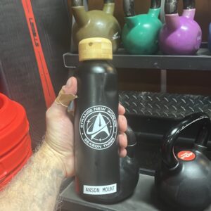 Anson Mount Instagram - “Day off” just means “time for the gym”. #startrek #strangenewworlds #gym #gymmotivation #getitdone
