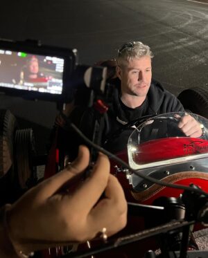 Ant Anstead Instagram - Squeezed in one final filming day for 2023

Quick trip to Arizona to be reunited with the car I built on “Master Mechanic” an empty race track while soaking in those sunsets….. #ComingSoon x