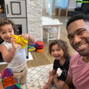 Anthony Alabi Instagram - Sometimes a good dad means being whatever the situation calls for. Sometimes it’s a disciplinarian, sometimes a goofball, sometimes a chef and most times a loving and caring parent. Acting takes me away from the kids a lot, so our family time is VERY important. A big part of that is meal time. Though we sometimes can’t all sit together for meals having the kids enjoy what they eat and how it’s served is huge! Thank you @ahimsahomeusa for making meal time just that much easier. The kids are always excited to see what snacks, or treats await them in each little section of their beautiful “rainbow plates.” To be honest, they won’t eat off anything else. So you can imagine what has to get packed first when we travel! Happy Fathers Day to all the good dads out there. And if you’re not, well… maybe buy an @ahimsahomeusa dish set. Could be the start of something beautiful.