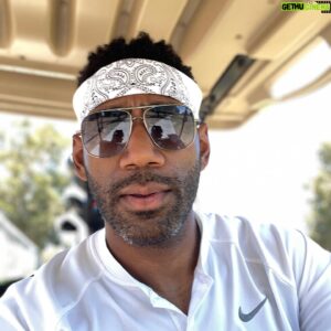 Anthony Alabi Instagram - Sunday golf vibes carrying into Monday. #blackgolf #golf #vibes #supportblackownedbusinesses