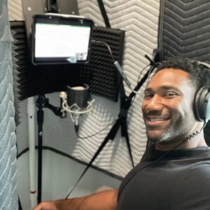 Anthony Alabi Instagram - Plot twist! I’m from the future. 

Had a blast working on this next project. #motioncapture is a lot of work, but so much fun! Especially when you see the finished product. Lots more to do until this one is finished, but it’s gonna be a banger! Until then gotta stay 🤫