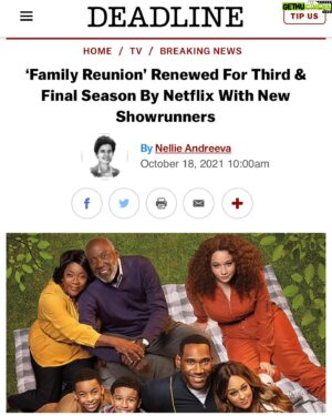 Anthony Alabi Instagram - Yay!!! We’re back for a our 3rd and final season. We are so excited to bring you more of the McKellan family. But, it’s going to be hard to say goodbye. So, we’ll just have to make this season EXTRA special, for you to remember us! Love you guys and see you soon!

#family #familyreunion #familyreunionnetflix #mckellans #netflix #streamer #hit #season3 
#mozmckellan #actor #netflixandchill #netflixfamily