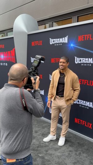 Anthony Bowens Instagram - Ultraman Rising Premiere! ✂️👑 #Ultraman #AEW