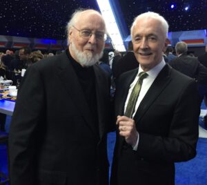 Anthony Daniels Instagram - And best of all, John, my hero since I first heard his music and especially when he allowed me, dressed as Threepio, to take over his baton at London’s Royal Albert Hall in 1978.
@johnwilliams.music @royalalberthall #theriseofskywalker #threepio #iamc3po @starwars