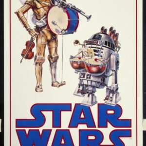 Anthony Daniels Instagram - Here’s one of the postcards from the Collector’s Edition of my book.
It was 16th February, 1978.  John Alvin’s poster art promoted the Star Wars Concert at the Royal Albert Hall in London and John Williams conducted the LSO in a specially prepared suite of music.
@royalalberthall @londonsymphonyorchestra #johnalvinart #c3po #r2d2 #johnwilliams @starwars @dkbooks @dkbooksus #iamc3po