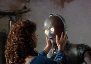 Anthony Daniels Instagram - Facetime with Padme.
Read the story on page 173 of my book, I am C-3PO The Inside Story.
#aotc #padmeamidala #starwars #2002 #c3po #iamc3po @natalieportman @dkbooks @dkbooksus @dkbookscanada