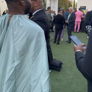 Anthony Elle Instagram - I had the time of my life at the 35th Annual @Glaad Awards. So much that I completely forgot to go on the official red carpet. It was an evening of social justice, style, love, and incredible entertainment and speeches. @oprah & @niecynash1 gave incredible inspiring words of empowerment and resilience. We truly must fight on.

Cheers to the times I had with @blackgayweddings @dewayneq @gus_gus_rus @mrglamrocksoul @derrick4mkup @alokvmenon @kendallkyndall @dewayneperkins @delta @rashadburgess @itsaflamer

Designer: @anthonyelle
Handbag:@anthonyelle
Boots:@fashionnova
Makeup: @theartistred 
Videographer:@hattiesboi