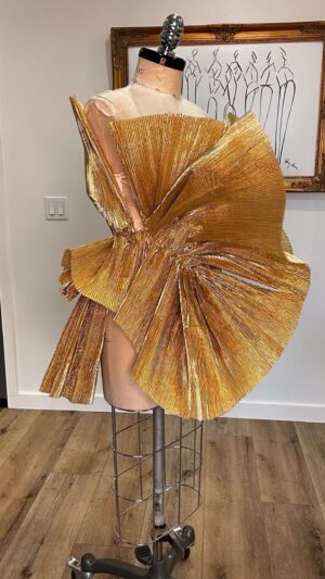 Anthony Elle Instagram - Join us today for Sunday Drape! 6pm EST on IG Live
We are converting a bridal gown into red carpet worthy evening couture!
.
.
.
.
.
#bridalstyles 
#couturegown 
#modernbrides 
#instacreatives
#creativeartiststudio
#trendingfashionstyle 
#draping 
#churchgirl 
#sustain 
#weddingdressdesign 
#bridalgowndesigner 
#rocktheblock
#artsandcraft
#Fashiondesign
#sundaydrape