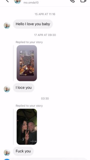 Anthony Fowler Instagram - 🤣 my gf sends me these, and honestly If you message someone’s Girlfriend or boyfriend on here knowing that which 99% clearly do,  your gonna end up getting some bad karma trust me 🤣 #freaks
